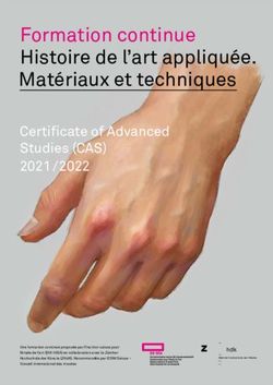 Formation continue Histoire de l'art appliquée. Matériaux et techniques - SIK-ISEA