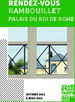 RENDEZ-VOUS RAMBOUILLET PALAIS DU ROI DE ROME - OCTOBRE 2022 &Agrave; AVRIL 2023