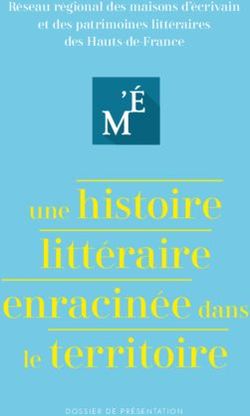 Litt&eacute;raire une histoire - le territoire
