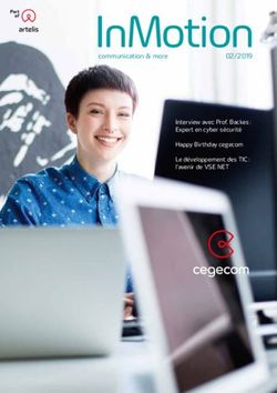 INMOTION COMMUNICATION & MORE 02/2019 INTERVIEW AVEC PROF. BACKES : EXPERT EN CYBER SÉCURITÉ - ARTELIS