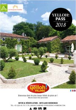 PASS 2018 YELLOH! - Camping Les Gorges du Chambon