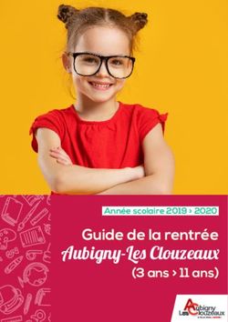 Aubigny-Les Clouzeaux - Guide de la rentrée Année scolaire 2019 2020