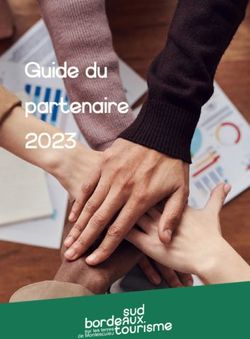 Guide du partenaire 2023 - Office de Tourisme de Montesquieu