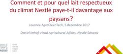 Comment et pour quel lait respectueux du climat Nestl&eacute; paye-t-il davantage aux paysans? - Journ&eacute;e AgroCleanTech, 5 d&eacute;cembre 2017