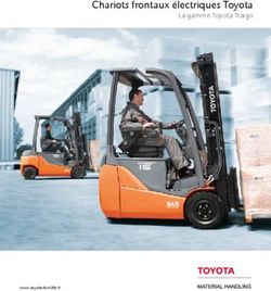 Chariots frontaux électriques Toyota - La gamme Toyota Traigo