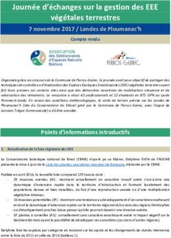 Journée d'échanges sur la gestion des EEE végétales terrestres - Site de rgenb