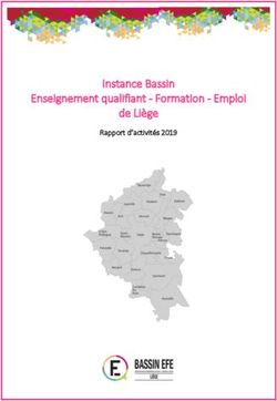 Instance Bassin Enseignement qualifiant - Formation - Emploi de Liège - Rapport d'activités 2019 - Emploi de Liège