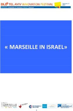 " MARSEILLE IN ISRAEL" - Ville de Marseille