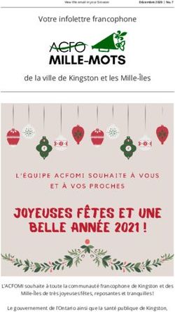 Votre infolettre francophone de la ville de Kingston et les Mille-&Icirc;les - ACFOMI