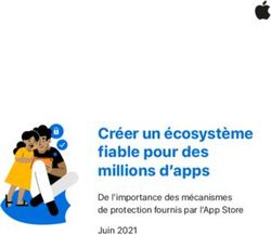 Cr&eacute;er un &eacute;cosyst&egrave;me fiable pour des millions d'apps - De l'importance des m&eacute;canismes de protection fournis par l'App Store Juin 2021 - Apple