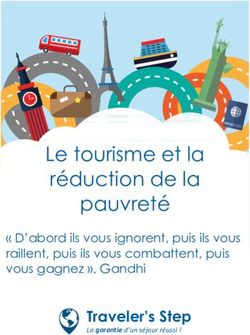Le tourisme et la réduction de la pauvreté - Traveler's Step La garantie d'un séjour réussi ! - TravelerStep