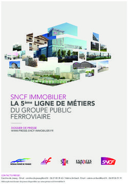 SNCF IMMOBILIER LA 5ème LIGNE DE MÉTIERS