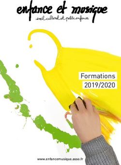 Formations 2019/2020 - www.enfancemusique.asso.fr - Enfance et Musique