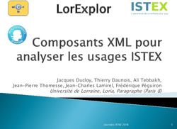 LorExplor - Jacques Ducloy, Thierry Daunois, Ali Tebbakh, Jean-Pierre Thomesse, Jean-Charles Lamirel, Frédérique Péguiron Université de Lorraine ...
