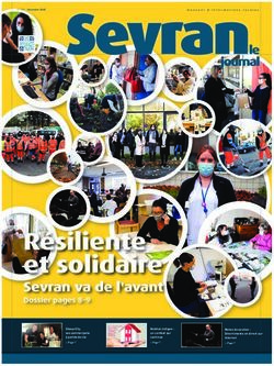 R&eacute;siliente et solidaire - Sevran va de l'avant Dossier pages 8-9