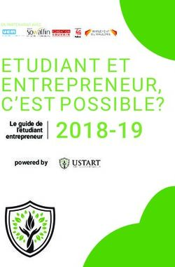 ETUDIANT ET ENTREPRENEUR, C'EST POSSIBLE? - entrepreneur 2018-19 Le guide de l'étudiant