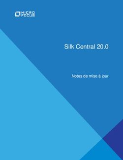 Silk Central 20.0 Notes de mise à jour - Micro Focus