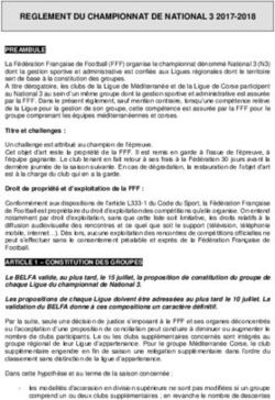 REGLEMENT DU CHAMPIONNAT DE NATIONAL 3 2017-2018 - LIGUE DU ...
