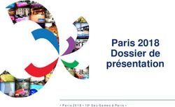 Paris 2018 Dossier de présentation - Gay Games, Paris