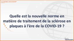 Quelle est la nouvelle norme en mati&egrave;re de traitement de la scl&eacute;rose en plaques &agrave; l'&egrave;re de la COVID-19 ? - touchPANEL DISCUSSION