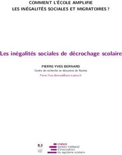 Les inégalités sociales de décrochage scolaire - COMMENT L'ÉCOLE AMPLIFIE LES INÉGALITÉS SOCIALES ET MIGRATOIRES ? - Cnesco