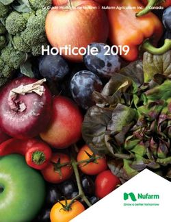 Horticole 2019 Le Guide Horticole de Nufarm I Nufarm Agriculture Inc. I Canada