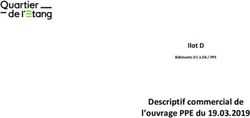 Descriptif commercial de l'ouvrage PPE du 19.03.2019 - Ilot D Bâtiments D1 à D6 / PPE - sans surlignage