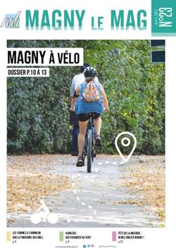Magny à vélo Dossier p.10 à 13 - Les femmes à l'honneur sur le parcours culturel jeunesse : des vacances au vert - Magny-le-Hongre