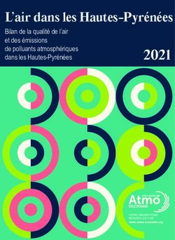 2021 L'air dans les Hautes-Pyrénées - Bilan de la qualité de l'air et des émissions de polluants atmosphériques dans les Hautes-Pyrénées - | ATMO ...