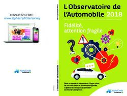 L'Observatoire de l'Automobile 2018 - Fidélité, attention fragile - Alpha Credit