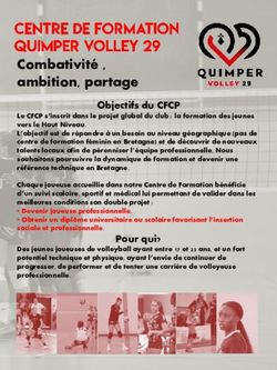 Combativit&eacute; , ambition, partage - Quimper Volley 29