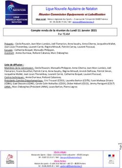 Ligue Nouvelle Aquitaine de Natation - Réunion Commission Equipements et Labellisation - FFN ...