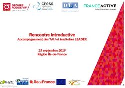 Rencontre introductive - Accompagnement des TAU et territoires LEADER 25 septembre 2019 R&eacute;gion &Icirc;le-de-France - R&eacute;seau Rural Fran&ccedil;ais
