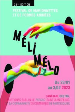 FESTIVAL DE MARIONNETTES ET DE FORMES ANIM&Eacute;ES