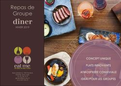 D&icirc;ner Repas de Groupe - CONCEPT UNIQUE PLATS INNOVANTS ATMOSPHERE CONVIVIALE IDEAL POUR LES GROUPES - Eat Me
