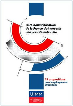 La r&eacute;industrialisation de la France doit devenir une priorit&eacute; nationale - 15 propositions