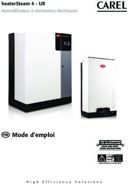 Mode d'emploi - heaterSteam 4 - UR Humidifi cateur à résistances électriques - Humidificateur à résistances électriques