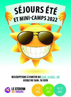 S &Eacute; JOURS &Eacute;T&Eacute; ET MINI-CAMPS2022 - LE STERENN - MJC Le Sterenn