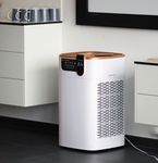 Purifi cateur d'air réduisant la charge en virus et en substances nocives de l'air intérieur avec système de fi ltre multicouche - asecos