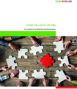 SOINS PALLIATIFS EN EMS - DEUX EXEMPLES DE COLLABORATION INTERPROFESSIONNELLE