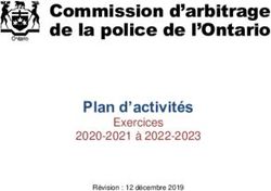 Commission d'arbitrage de la police de l'Ontario - Plan d'activités Exercices 2020-2021 à 2022-2023 - Ontario Police ...