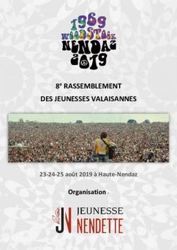 DES JEUNESSES VALAISANNES - 8e RASSEMBLEMENT - Organisation