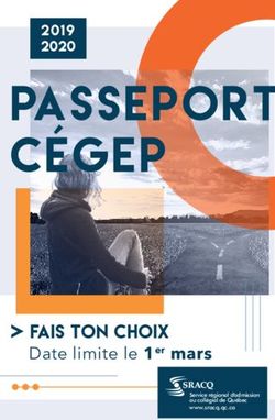 PASSEPORT cÉGEP - Date limite le 1er mars - sracq