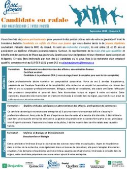 Candidats en rafale Des compétences à votre portée