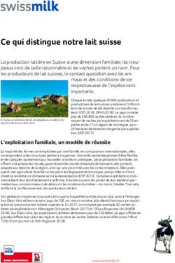 Ce qui distingue notre lait suisse - Swissmilk