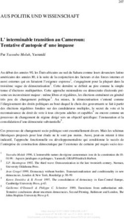 AUS POLITIK UND WISSENSCHAFT