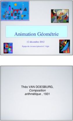 Animation G&eacute;om&eacute;trie - Th&eacute;o VAN DOESBURG, Composition arithm&eacute;tique , 1931