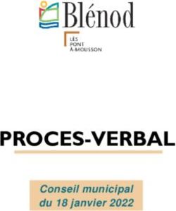PROCES-VERBAL SERVICES - Conseil municipal du 18 janvier 2022 - Ville de Bl&eacute;nod