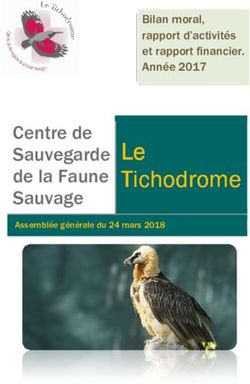Tichodrome Centre de Sauvegarde de la Faune Sauvage