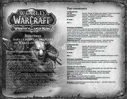 Bienvenue dans le nouveau chapitre de World of Warcraft !